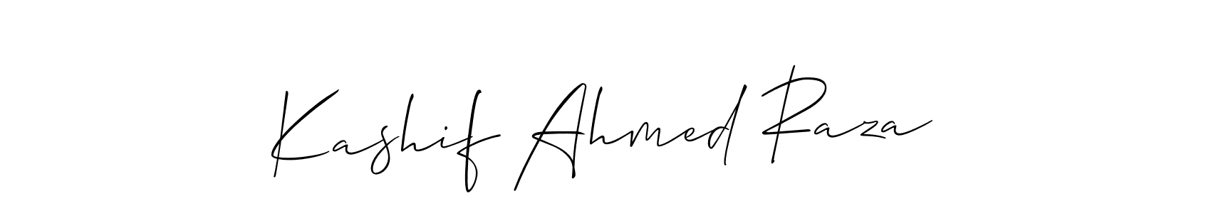 Once you've used our free online signature maker to create your best signature Allison_Script style, it's time to enjoy all of the benefits that Kashif Ahmed Raza name signing documents. Kashif Ahmed Raza signature style 2 images and pictures png