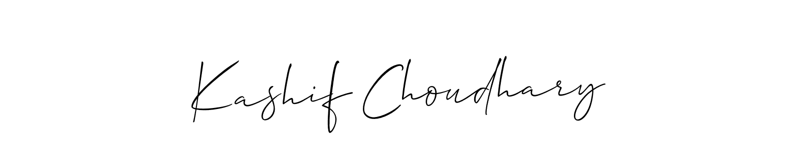 Once you've used our free online signature maker to create your best signature Allison_Script style, it's time to enjoy all of the benefits that Kashif Choudhary name signing documents. Kashif Choudhary signature style 2 images and pictures png