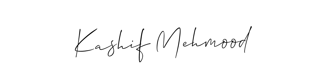 It looks lik you need a new signature style for name Kashif Mehmood. Design unique handwritten (Allison_Script) signature with our free signature maker in just a few clicks. Kashif Mehmood signature style 2 images and pictures png