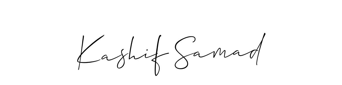 This is the best signature style for the Kashif Samad name. Also you like these signature font (Allison_Script). Mix name signature. Kashif Samad signature style 2 images and pictures png