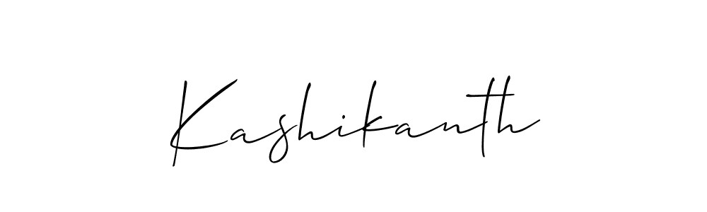 Also we have Kashikanth name is the best signature style. Create professional handwritten signature collection using Allison_Script autograph style. Kashikanth signature style 2 images and pictures png