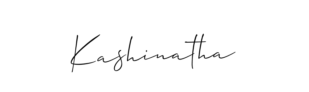 Also we have Kashinatha name is the best signature style. Create professional handwritten signature collection using Allison_Script autograph style. Kashinatha signature style 2 images and pictures png