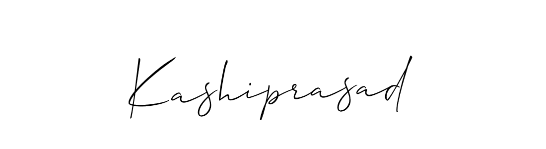 Create a beautiful signature design for name Kashiprasad. With this signature (Allison_Script) fonts, you can make a handwritten signature for free. Kashiprasad signature style 2 images and pictures png