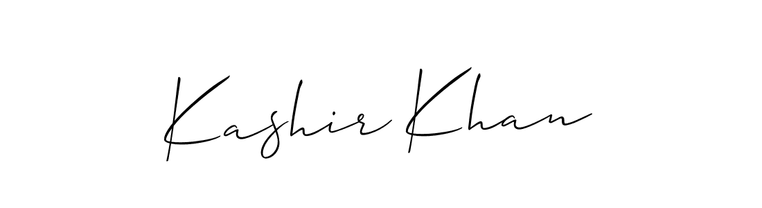 It looks lik you need a new signature style for name Kashir Khan. Design unique handwritten (Allison_Script) signature with our free signature maker in just a few clicks. Kashir Khan signature style 2 images and pictures png