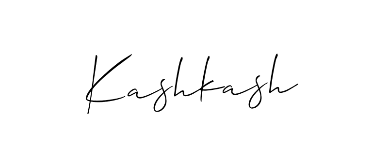 Once you've used our free online signature maker to create your best signature Allison_Script style, it's time to enjoy all of the benefits that Kashkash name signing documents. Kashkash signature style 2 images and pictures png