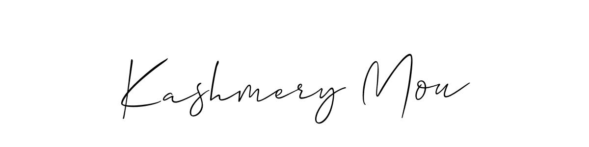 Here are the top 10 professional signature styles for the name Kashmery Mou. These are the best autograph styles you can use for your name. Kashmery Mou signature style 2 images and pictures png