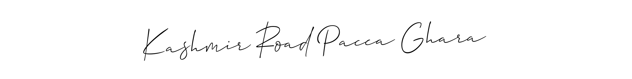 Make a beautiful signature design for name Kashmir Road Pacca Ghara. Use this online signature maker to create a handwritten signature for free. Kashmir Road Pacca Ghara signature style 2 images and pictures png