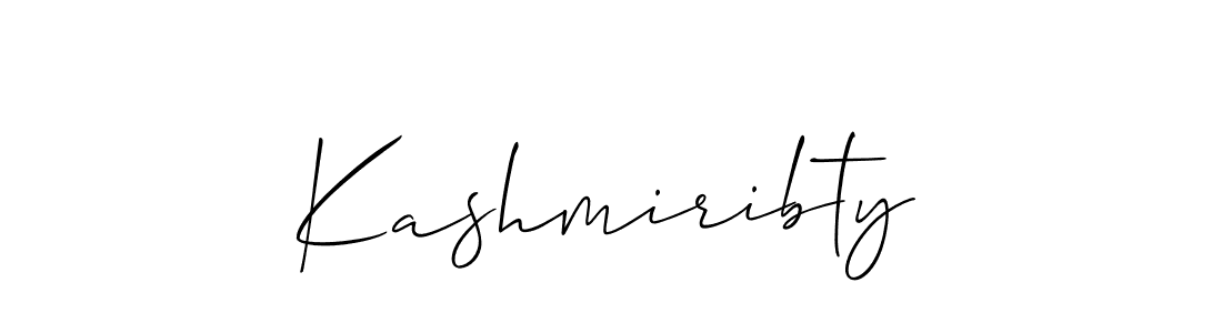 It looks lik you need a new signature style for name Kashmiribty. Design unique handwritten (Allison_Script) signature with our free signature maker in just a few clicks. Kashmiribty signature style 2 images and pictures png