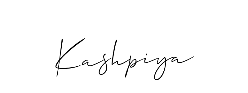 Best and Professional Signature Style for Kashpiya. Allison_Script Best Signature Style Collection. Kashpiya signature style 2 images and pictures png