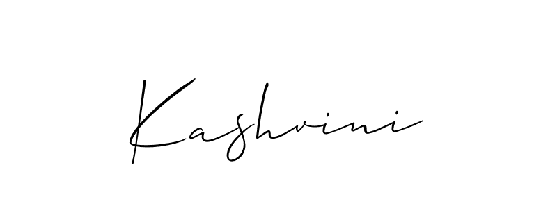 Best and Professional Signature Style for Kashvini. Allison_Script Best Signature Style Collection. Kashvini signature style 2 images and pictures png