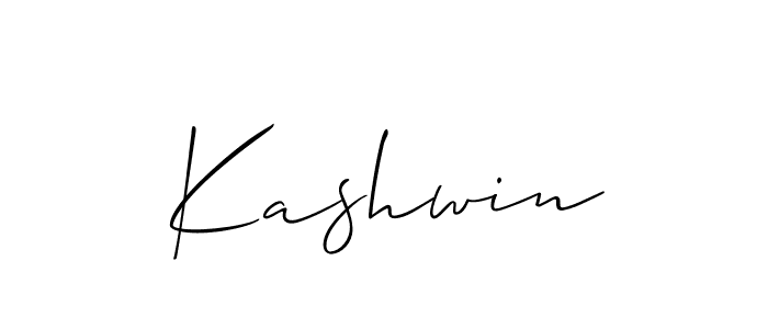 if you are searching for the best signature style for your name Kashwin. so please give up your signature search. here we have designed multiple signature styles  using Allison_Script. Kashwin signature style 2 images and pictures png