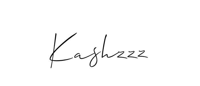 Also we have Kashzzz name is the best signature style. Create professional handwritten signature collection using Allison_Script autograph style. Kashzzz signature style 2 images and pictures png