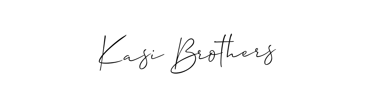 This is the best signature style for the Kasi Brothers name. Also you like these signature font (Allison_Script). Mix name signature. Kasi Brothers signature style 2 images and pictures png