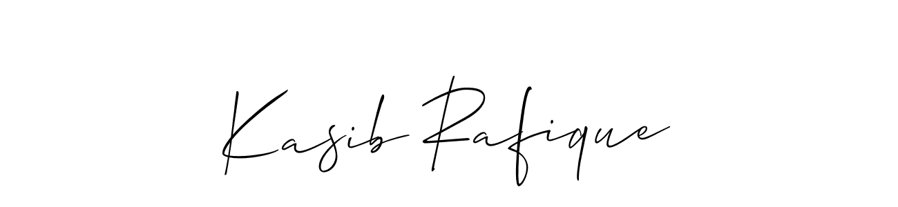 How to Draw Kasib Rafique signature style? Allison_Script is a latest design signature styles for name Kasib Rafique. Kasib Rafique signature style 2 images and pictures png