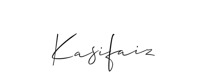 Make a short Kasifaiz signature style. Manage your documents anywhere anytime using Allison_Script. Create and add eSignatures, submit forms, share and send files easily. Kasifaiz signature style 2 images and pictures png