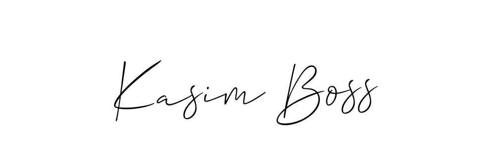 Allison_Script is a professional signature style that is perfect for those who want to add a touch of class to their signature. It is also a great choice for those who want to make their signature more unique. Get Kasim Boss name to fancy signature for free. Kasim Boss signature style 2 images and pictures png