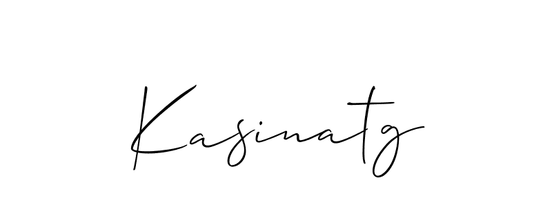 Best and Professional Signature Style for Kasinatg. Allison_Script Best Signature Style Collection. Kasinatg signature style 2 images and pictures png