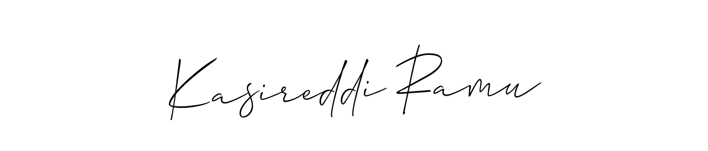 Here are the top 10 professional signature styles for the name Kasireddi Ramu. These are the best autograph styles you can use for your name. Kasireddi Ramu signature style 2 images and pictures png