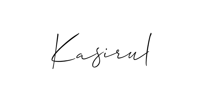 Make a beautiful signature design for name Kasirul. Use this online signature maker to create a handwritten signature for free. Kasirul signature style 2 images and pictures png