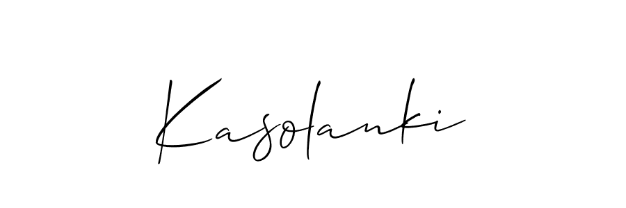 Check out images of Autograph of Kasolanki name. Actor Kasolanki Signature Style. Allison_Script is a professional sign style online. Kasolanki signature style 2 images and pictures png