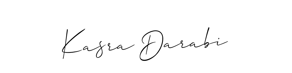 Once you've used our free online signature maker to create your best signature Allison_Script style, it's time to enjoy all of the benefits that Kasra Darabi name signing documents. Kasra Darabi signature style 2 images and pictures png