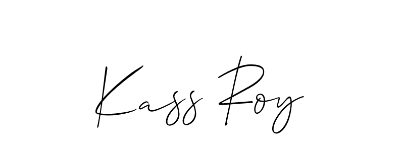 Once you've used our free online signature maker to create your best signature Allison_Script style, it's time to enjoy all of the benefits that Kass Roy name signing documents. Kass Roy signature style 2 images and pictures png