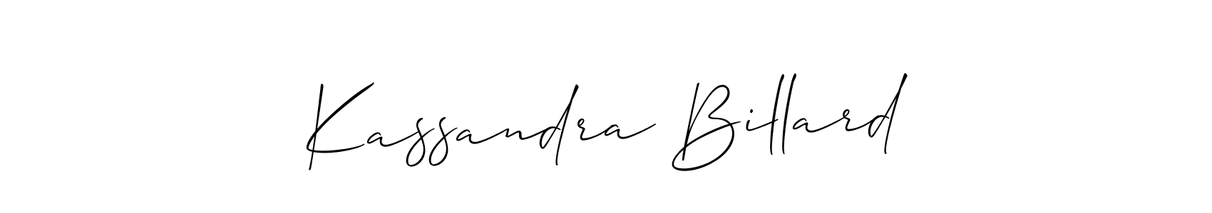 The best way (Allison_Script) to make a short signature is to pick only two or three words in your name. The name Kassandra Billard include a total of six letters. For converting this name. Kassandra Billard signature style 2 images and pictures png
