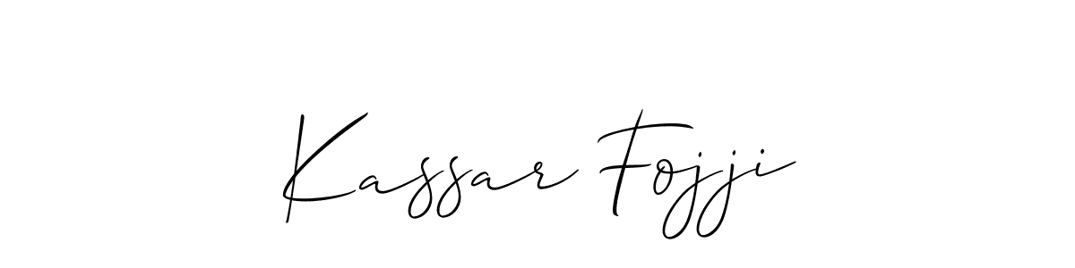 if you are searching for the best signature style for your name Kassar Fojji. so please give up your signature search. here we have designed multiple signature styles  using Allison_Script. Kassar Fojji signature style 2 images and pictures png