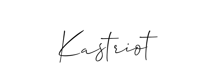 Make a beautiful signature design for name Kastriot. Use this online signature maker to create a handwritten signature for free. Kastriot signature style 2 images and pictures png