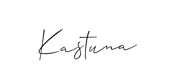 Best and Professional Signature Style for Kastuna. Allison_Script Best Signature Style Collection. Kastuna signature style 2 images and pictures png