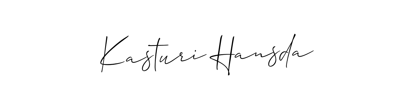 Here are the top 10 professional signature styles for the name Kasturi Hansda. These are the best autograph styles you can use for your name. Kasturi Hansda signature style 2 images and pictures png