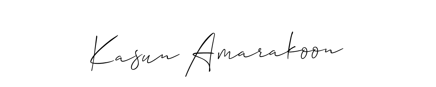 See photos of Kasun Amarakoon official signature by Spectra . Check more albums & portfolios. Read reviews & check more about Allison_Script font. Kasun Amarakoon signature style 2 images and pictures png