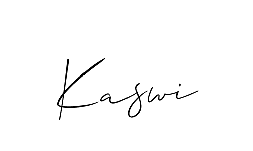 Best and Professional Signature Style for Kaswi. Allison_Script Best Signature Style Collection. Kaswi signature style 2 images and pictures png