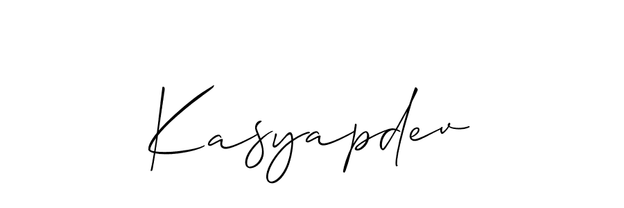 You can use this online signature creator to create a handwritten signature for the name Kasyapdev. This is the best online autograph maker. Kasyapdev signature style 2 images and pictures png