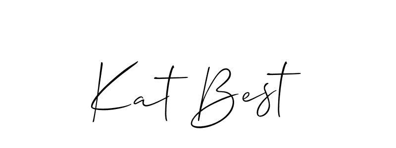 Best and Professional Signature Style for Kat Best. Allison_Script Best Signature Style Collection. Kat Best signature style 2 images and pictures png