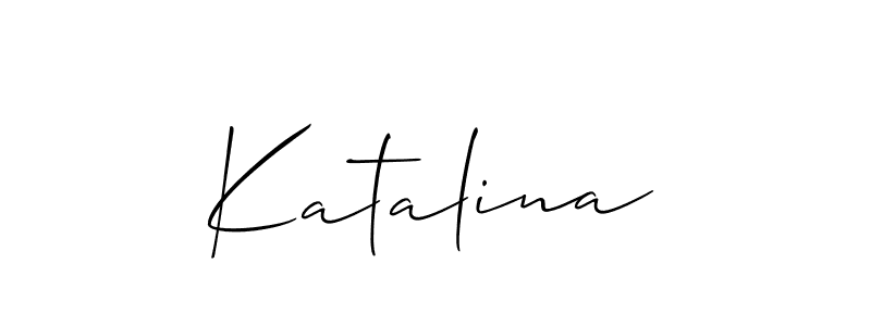 Also we have Katalina name is the best signature style. Create professional handwritten signature collection using Allison_Script autograph style. Katalina signature style 2 images and pictures png
