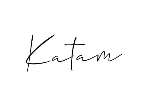 This is the best signature style for the Katam name. Also you like these signature font (Allison_Script). Mix name signature. Katam signature style 2 images and pictures png