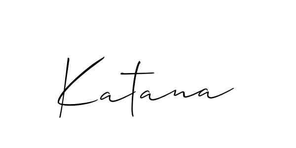 Also You can easily find your signature by using the search form. We will create Katana name handwritten signature images for you free of cost using Allison_Script sign style. Katana signature style 2 images and pictures png