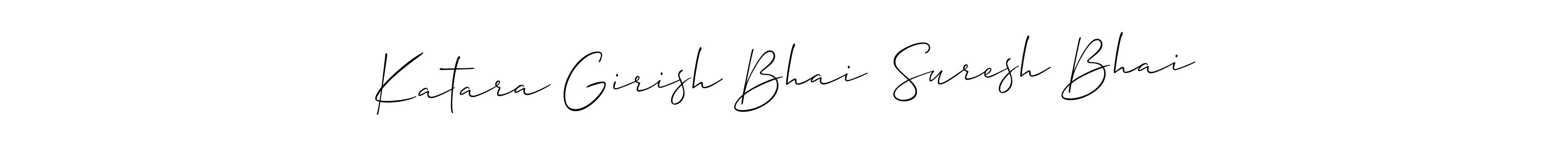 Best and Professional Signature Style for Katara Girish Bhai  Suresh Bhai. Allison_Script Best Signature Style Collection. Katara Girish Bhai  Suresh Bhai signature style 2 images and pictures png