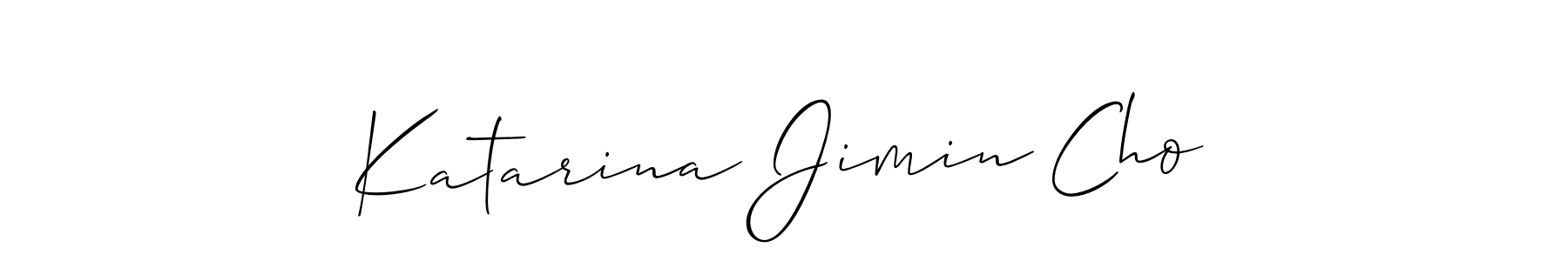 You can use this online signature creator to create a handwritten signature for the name Katarina Jimin Cho. This is the best online autograph maker. Katarina Jimin Cho signature style 2 images and pictures png