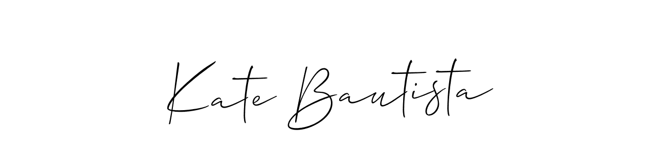 This is the best signature style for the Kate Bautista name. Also you like these signature font (Allison_Script). Mix name signature. Kate Bautista signature style 2 images and pictures png