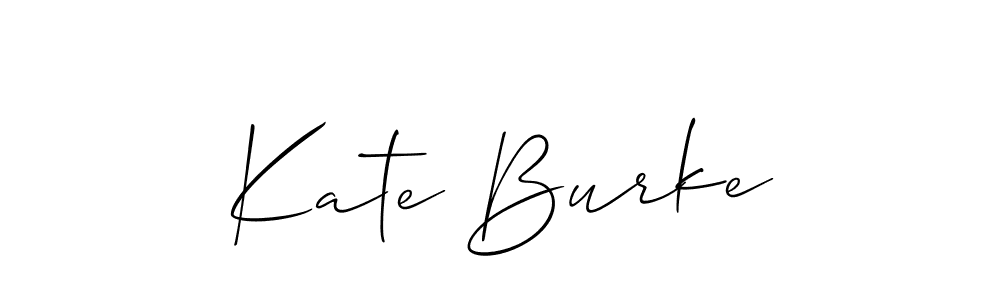 Also we have Kate Burke name is the best signature style. Create professional handwritten signature collection using Allison_Script autograph style. Kate Burke signature style 2 images and pictures png