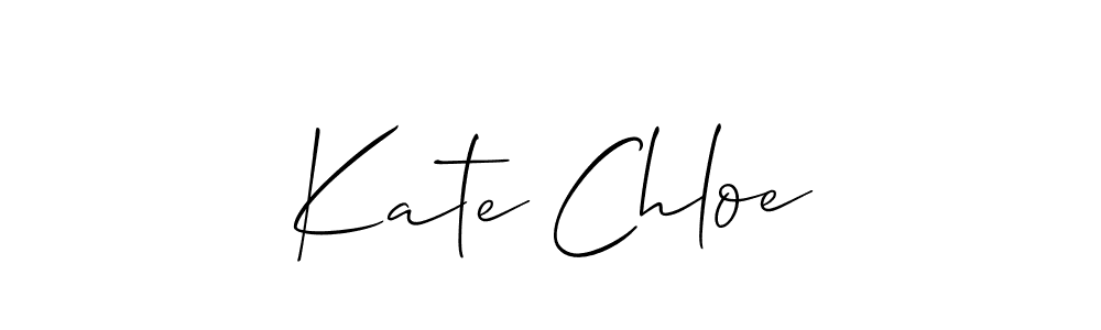 if you are searching for the best signature style for your name Kate Chloe. so please give up your signature search. here we have designed multiple signature styles  using Allison_Script. Kate Chloe signature style 2 images and pictures png