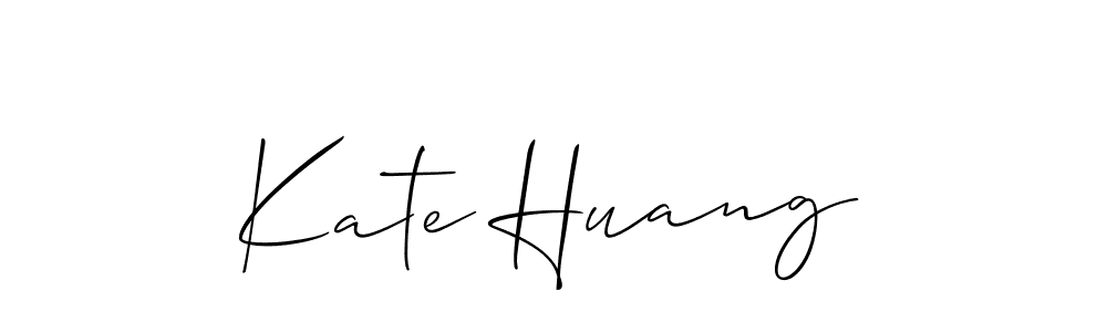 How to Draw Kate Huang signature style? Allison_Script is a latest design signature styles for name Kate Huang. Kate Huang signature style 2 images and pictures png