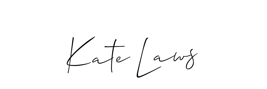 Once you've used our free online signature maker to create your best signature Allison_Script style, it's time to enjoy all of the benefits that Kate Laws name signing documents. Kate Laws signature style 2 images and pictures png