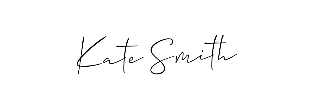 Best and Professional Signature Style for Kate Smith. Allison_Script Best Signature Style Collection. Kate Smith signature style 2 images and pictures png