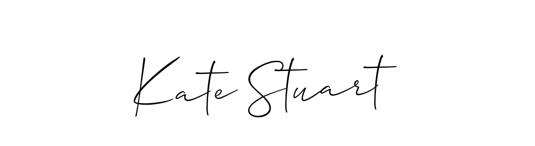 It looks lik you need a new signature style for name Kate Stuart. Design unique handwritten (Allison_Script) signature with our free signature maker in just a few clicks. Kate Stuart signature style 2 images and pictures png