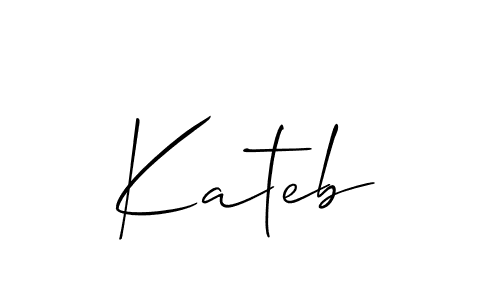 Make a short Kateb signature style. Manage your documents anywhere anytime using Allison_Script. Create and add eSignatures, submit forms, share and send files easily. Kateb signature style 2 images and pictures png