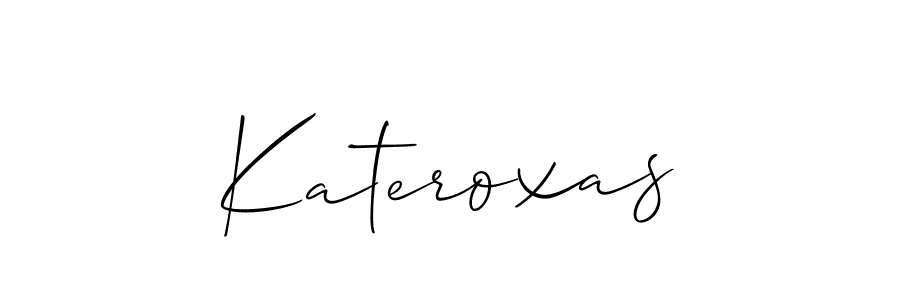 It looks lik you need a new signature style for name Kateroxas. Design unique handwritten (Allison_Script) signature with our free signature maker in just a few clicks. Kateroxas signature style 2 images and pictures png