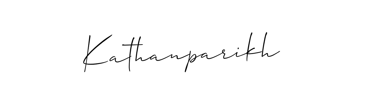 Make a beautiful signature design for name Kathanparikh. Use this online signature maker to create a handwritten signature for free. Kathanparikh signature style 2 images and pictures png